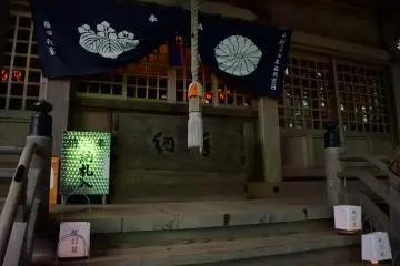The hall with the image or statue of Kobo Daishi, a Japanese Buddhist monk