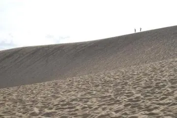 Romantic walk on the dunes?