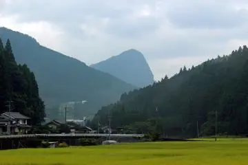 <p>Yoroi-dake Mountain from the 2nd aid station</p>