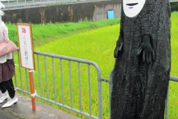 <p>Even "No-face" from Spirited Away was present</p>