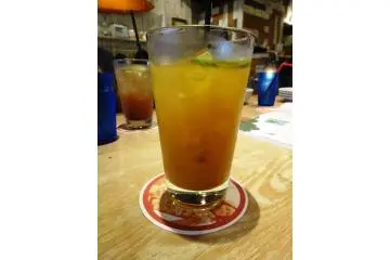 <p>The turmeric ginger ale</p>