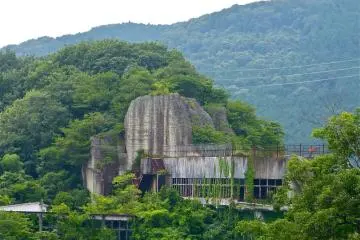 Ruins of an old quarry
