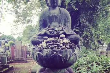 <p>Walking around the temple</p>