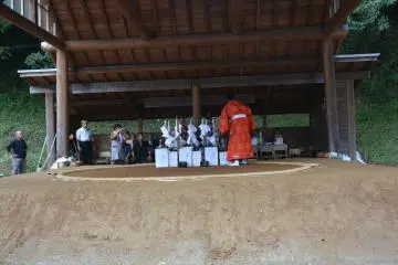 <p>The prizes for the sumo winners (including money, sake and beer)</p>