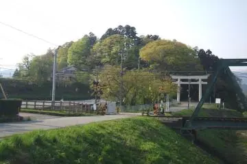 View from the railway line