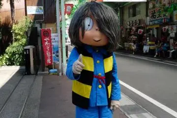 Gegege no Kitaro is alive and ready for a photo