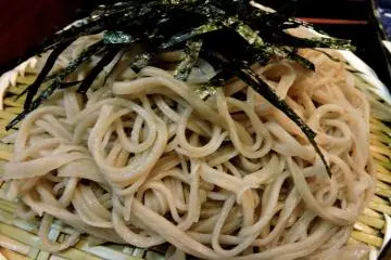 <p>Les nouilles soba faites maison</p>