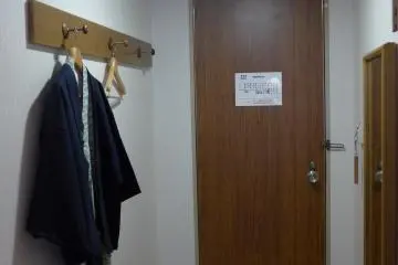 They provide comfortable Japanese-style robes for you to lounge around in.