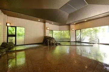 There are two other baths indoors you can relax in as well.&nbsp;