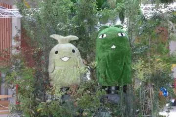 Meet the mascots of Moricoro Park.&nbsp;