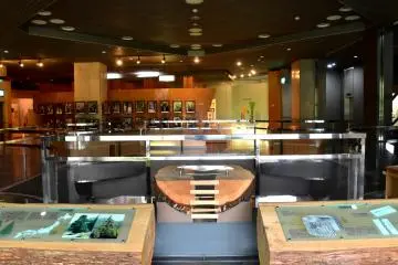 2nd floor displays seen from another angle