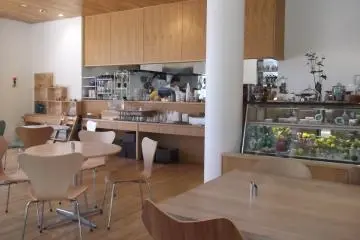 <p>Inside the cafe</p>