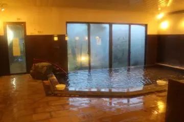 <p>The indoor bath</p>