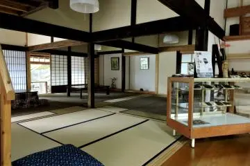 <p>The first floor feels open and airy</p>