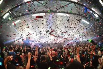 confetti at the RESISTANCE stage&nbsp;