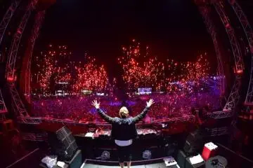 David Guetta's performance