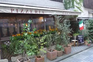 It is common to see Italian restaurants here as well.