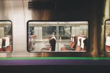 <p>Ini kereta yang membawa saya dari New Chitose Airport di Sapporo.</p>