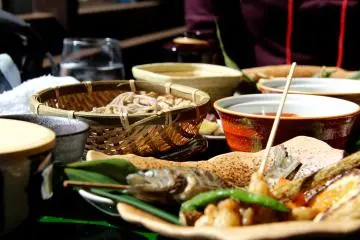 <p>Makanan lezat dipersiapkan bagi aksi ninja</p>