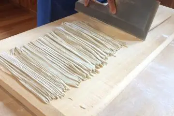 소바 국수 만들기