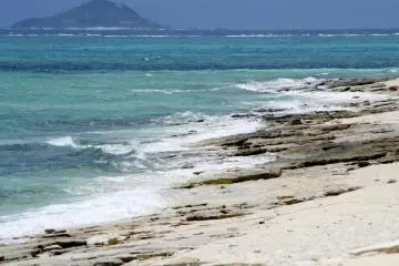 Crystal clear emerald waters at Nagannu beach