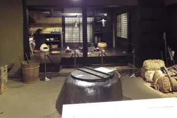 <p>160 year old Iwate prefecture farm house</p>