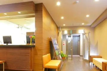 The lobby of&nbsp;Hotel MyStays Ueno-Iriyaguchi