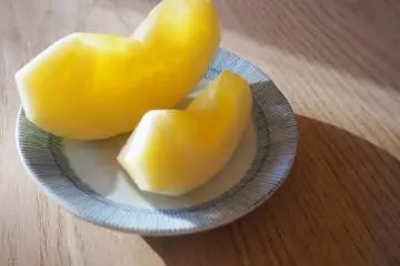단맛이 가득한 후지 사과의 속