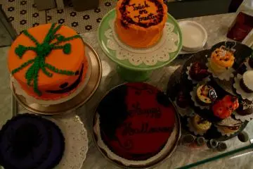 Some of the seasonal pies