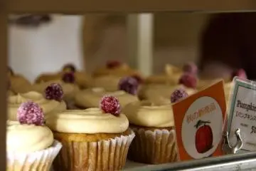 Pumpkin cupcake