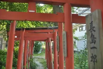 <p>Beautiful installation in the Kanayama shrine</p>