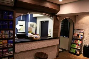 <p>Front desk</p>