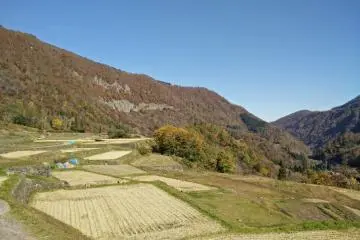 Ketto stone-walled rice terraces were very peaceful