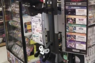 Un modelo Virtual Boy en funcionamiento. 