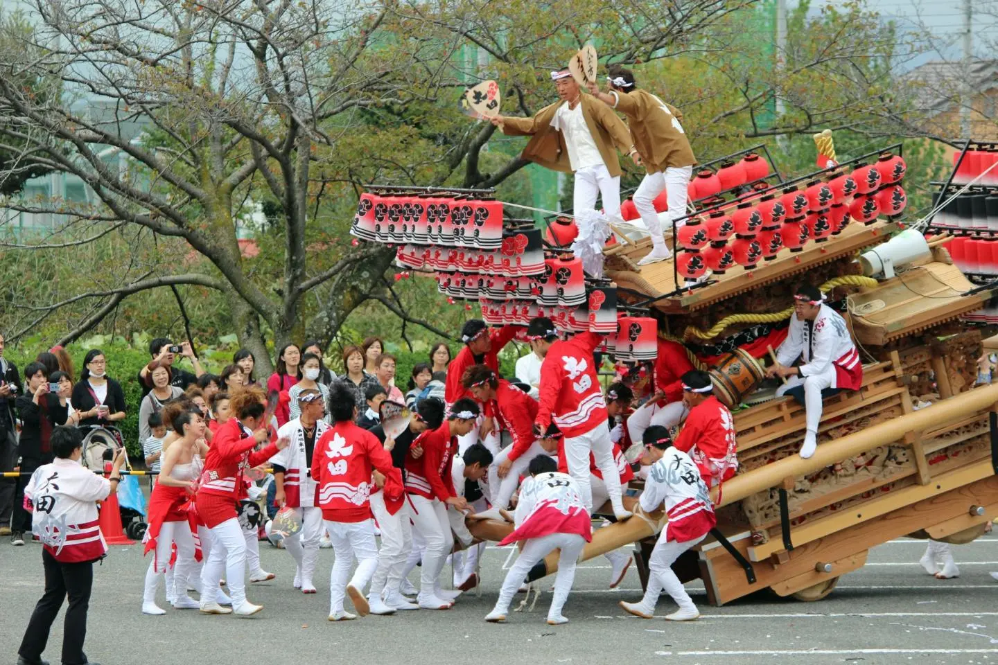 Danjiri Matsuri di Kota Katsuragi