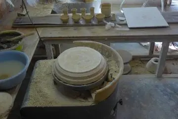 <p>The workshop</p>
