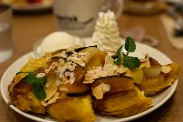 Pumpkin French toast