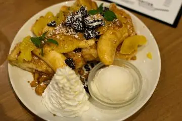 Nutty Caramel French toast