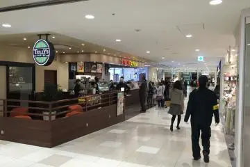 Coffee shops aplenty.