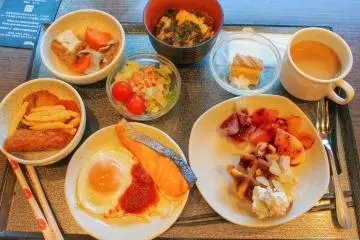 A Japanese breakfast can consist of a variety of dishes