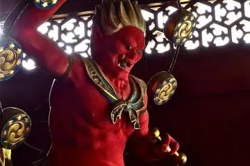 Rai-jin in Niten-mon Gate