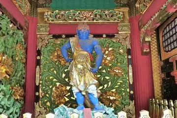 Blue Yasha guarding east