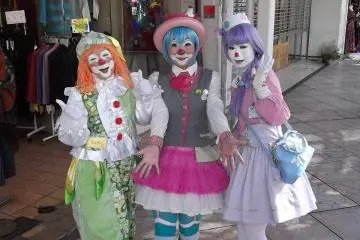 <p>Clowns are everywhere!</p>