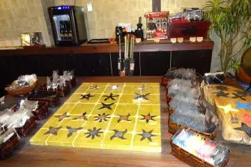 All different kinds of shuriken
