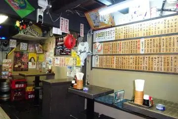 <p>This is the interior of the bar.</p>
