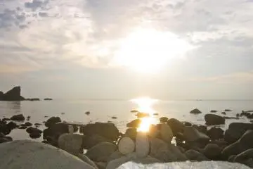 Sunset on Kamaya Beach