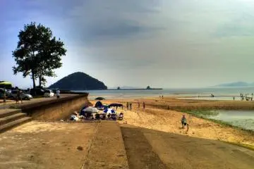 The view of Kashima Island and Tateiwa River