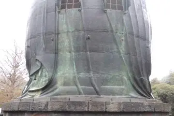 <p>Le Daibutsu vu de dos&nbsp;</p>