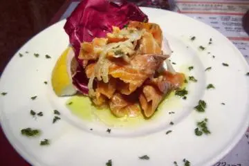Marinated salmon