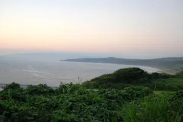 Sobama Beach from the hill above